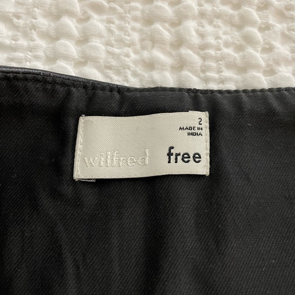 Wilfred Janis Leather Mini skirt - Picture 4 of 7